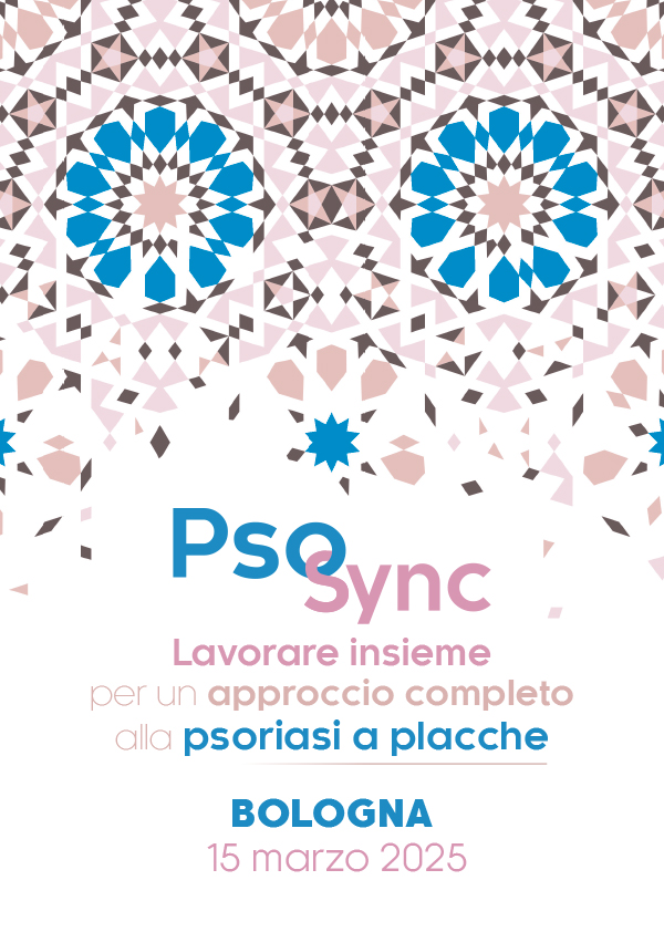 PSOSYNC Lavorare insieme per un approccio completo alla psoriasi a placche - Bologna, 15 Marzo 2025